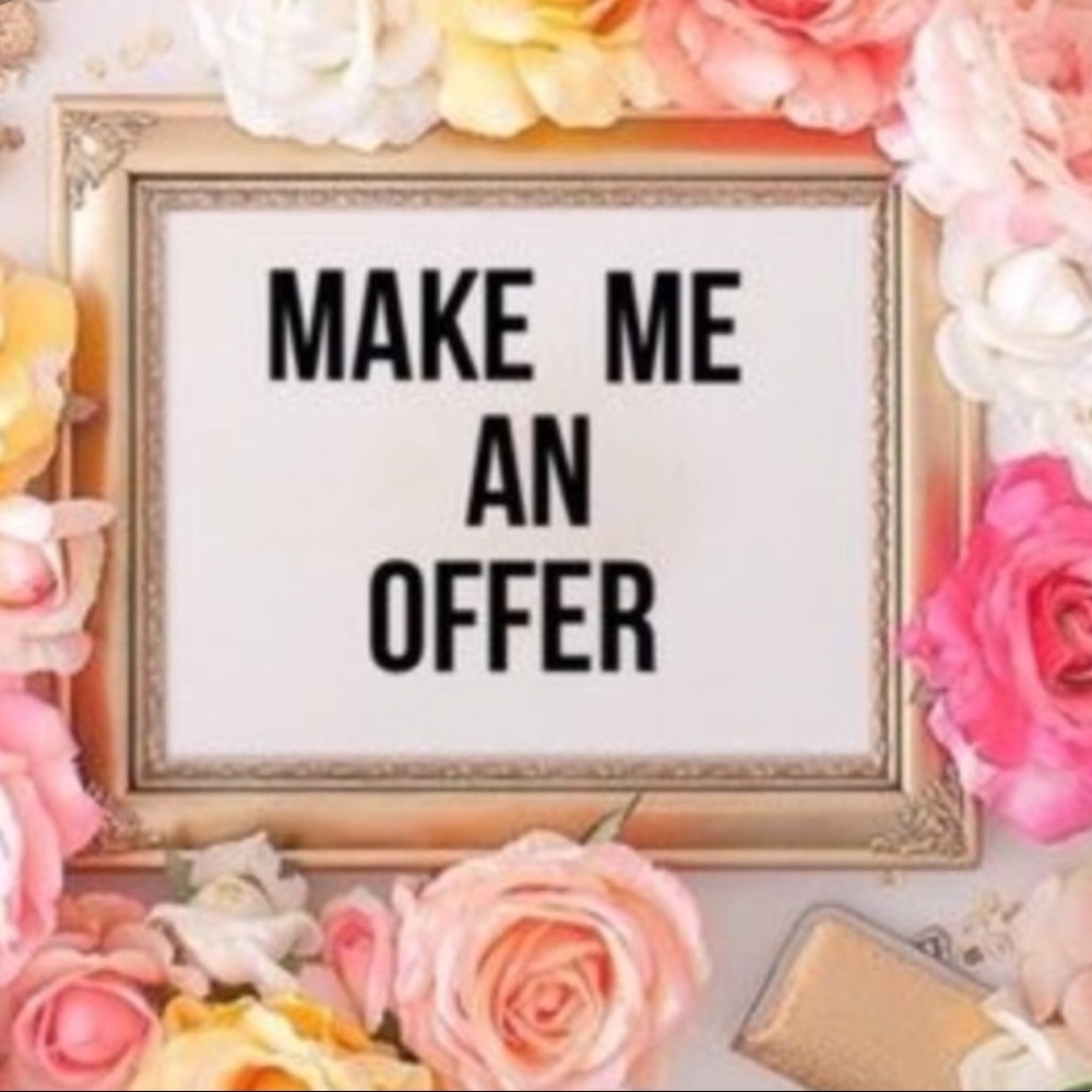 Reasonable offers welcomed!